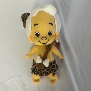 The Flintstones Plush Doll in Yellow with Leopard Print Outfit
